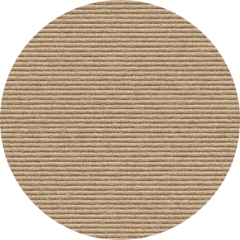TRETFORD INTERLAND runder Teppich Marzipan 613 (Ø 200 cm)