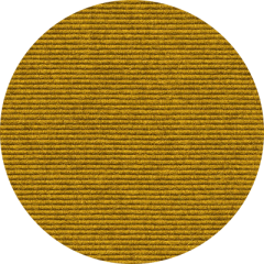 TRETFORD INTERLAND runder Teppich Senf 655 (Ø 200 cm)